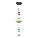 Подвесной светильник фигурный с керамическими элементами 24W LED Fragrant Light варинант исполнения - 3 | Loft Concept в Красноярске