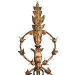 Бра настенное с цветочным мотивом Vintage Luxury варинант исполнения - 1 | Loft Concept в Красноярске