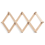 Настенная деревянная раздвижная вешалка Larson Wood Hanger варинант исполнения - 6 | Loft Concept в Красноярске