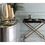 Стол сервировочный с зеркальной столешницей Splendid Serving Table варинант исполнения - 7 | Loft Concept в Красноярске