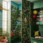 Обои ручная роспись Little London Jubilee Colourway варинант исполнения - 4 | Loft Concept в Красноярске