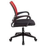 Офисное кресло с основанием из черного пластика Desk chairs Red варинант исполнения - 3 | Loft Concept в Красноярске