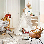 Комод с 3-мя ящиками из ротанга Blais Turquoise Wicker Furniture варинант исполнения - 6 | Loft Concept в Красноярске