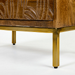 Прикроватная тумба с фактурным фасадом Termite варинант исполнения - 6 | Loft Concept в Красноярске