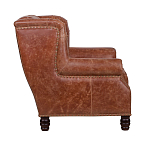 Кожаное кресло James Brown Leather Armchair варинант исполнения - 2 | Loft Concept в Красноярске
