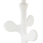 Настольная лампа с белым каркасом и тканевым абажуром Natural Stems варинант исполнения - 2 | Loft Concept в Красноярске