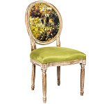 Стул из натурального бука с цветочным принтом Impressionism in Color варинант исполнения - 2 | Loft Concept в Красноярске