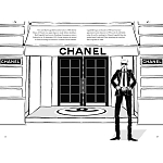 Megan Hess. Coco Chanel: The Illustrated World of a Fashion Icon варинант исполнения - 4 | Loft Concept в Красноярске