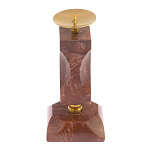 Подсвечник фигурный из натурального камня лемезит Stone Candlestick варинант исполнения - 2 | Loft Concept в Красноярске