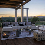 Уличное кресло Alaric Armchair Black варинант исполнения - 6 | Loft Concept в Красноярске