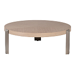 Столик журнальный круглый со светлым шпоном Light Veneer Table варинант исполнения - 5 | Loft Concept в Красноярске