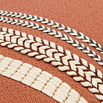 Подушка декоративная с вышивкой и кисточками Ethnic mix варинант исполнения - 2 | Loft Concept в Красноярске