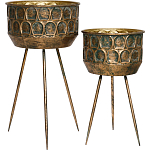 Железное кашпо Boston варинант исполнения - 1 | Loft Concept в Красноярске