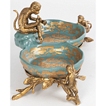 Блюдо двойное из фарфора Crogy варинант исполнения - 2 | Loft Concept в Красноярске