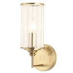 Бра с цилиндрическим рифленым стеклянным плафоном Jeanette варинант исполнения - 2 | Loft Concept в Красноярске