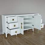 Большой Комод-буфет Elsa Dreams White с ящиками варинант исполнения - 1 | Loft Concept в Красноярске