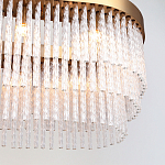 Люстра подвесная овальная со стеклянными трубками Nembus варинант исполнения - 3 | Loft Concept в Красноярске