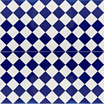 Дизайнерская плитка с узором Шахматка варинант исполнения - 1 | Loft Concept в Красноярске