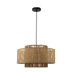 Подвесной светильник с абажуром из плтеного бамбука Light Inside the Cell варинант исполнения - 3 | Loft Concept в Красноярске