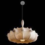 Подвесной светильник с белым фигурным абажуром и мягкими волнистыми краями Cloud Motion  варинант исполнения - 16 | Loft Concept в Красноярске