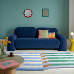 Настенное зеркало в зеленой раме Nya Green Mirror варинант исполнения - 4 | Loft Concept в Красноярске