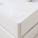 Умная прикроватная тумба с беспроводной зарядкой и подсветкой Smart Bedside Table варинант исполнения - 2 | Loft Concept в Красноярске