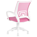 Офисное кресло с основанием из белого пластика Desk chairs Pink варинант исполнения - 5 | Loft Concept в Красноярске