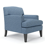 Мебельная ткань Шенилл голубой цвет 138 см T4-26 варинант исполнения - 3 | Loft Concept в Красноярске