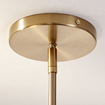 Люстра круглая с 2-мя металлическими абажурами Andromeda варинант исполнения - 5 | Loft Concept в Красноярске