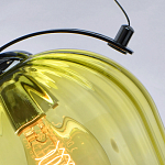 Подвесной светильник со стеклянном плафоном в форме бокала Kaleido варинант исполнения - 28 | Loft Concept в Красноярске