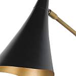 Бра с черными конусообразным плафоном Contrasting Lamps варинант исполнения - 1 | Loft Concept в Красноярске