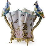 Ваза фарфоровая с попугаями Ferra варинант исполнения - 4 | Loft Concept в Красноярске