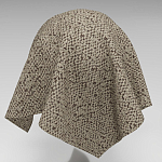 Мебельная ткань Шенилл коричневый цвет 138 см T4-28 варинант исполнения - 3 | Loft Concept в Красноярске