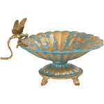 Фарфоровая чаша Золотая стрекоза Marlo Turi варинант исполнения - 1 | Loft Concept в Красноярске