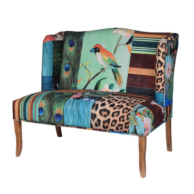 Диван Leopard spots & Bird Мульти в Красноярске | Loft Concept 