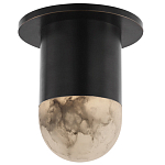 Потолочный светильник светодиодный с плафоном из натурального камня Purgatory варинант исполнения - 5 | Loft Concept в Красноярске
