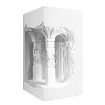 Встраиваемый в стену гипсовый светильник под покраску с колоннами и арками в античном стиле Antiquity Athena варинант исполнения - 4 | Loft Concept в Красноярске