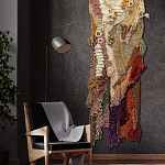 Тканый вручную абстрактный гобелен Коралловый риф Coral reef варинант исполнения - 1 | Loft Concept в Красноярске