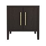 Тумбочка Primo с дверцами шпон темный орех варинант исполнения - 1 | Loft Concept в Красноярске