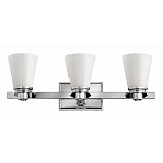 Бра для ванных комнат с белыми стеклянными конусными плафонами Hinkley варинант исполнения - 1 | Loft Concept в Красноярске