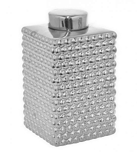 Сосуд с крышкой Chaplet Silver Big