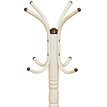 Вешалка напольная бежевая с 4-мя металлическими крючками Noble Branches варинант исполнения - 2 | Loft Concept в Красноярске