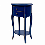 Синяя тумба на фигурных ножках Shelby варинант исполнения - 2 | Loft Concept в Красноярске