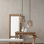 Подвесной светильник с подвесками из устричных раковин Sea Ravens варинант исполнения - 2 | Loft Concept в Красноярске