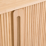 Длинный низкий буфет с 2-мя раздвижными дверцами Toinette Light Cupboard варинант исполнения - 11 | Loft Concept в Красноярске