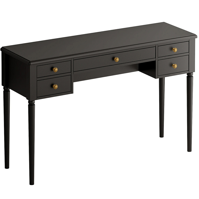 Туалетный столик Stylish Black Черный в Красноярске | Loft Concept 