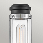 Бра для ванных комнат с прозрачным цилиндрическим плафоном на круглом основании Hinkley варинант исполнения - 8 | Loft Concept в Красноярске