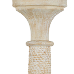 Люстра из дерева в форме подсвечника Coastal Aesthetics варинант исполнения - 2 | Loft Concept в Красноярске