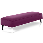 Мягкая банкетка с велюровой обивкой Velours варинант исполнения - 9 | Loft Concept в Красноярске