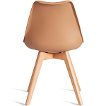 Стул с мягким сиденьем Arvika Latte варинант исполнения - 4 | Loft Concept в Красноярске